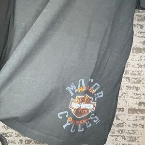 Harley Davidson | women off the shoulder vneck top